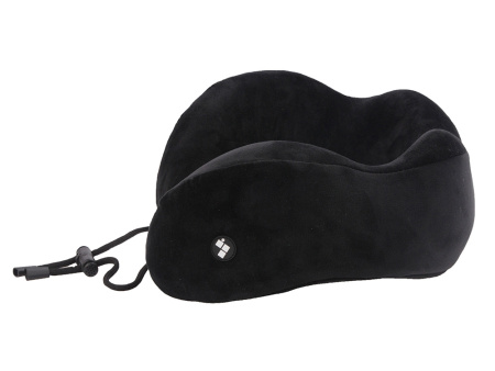 Подушка для путешествий с эффектом памяти Мемо Bluewinder Black