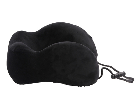 Подушка для путешествий с эффектом памяти Мемо Bluewinder Black