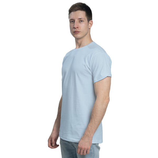 Футболка MODERN МУЖ 155г О-ворот св.голубой S