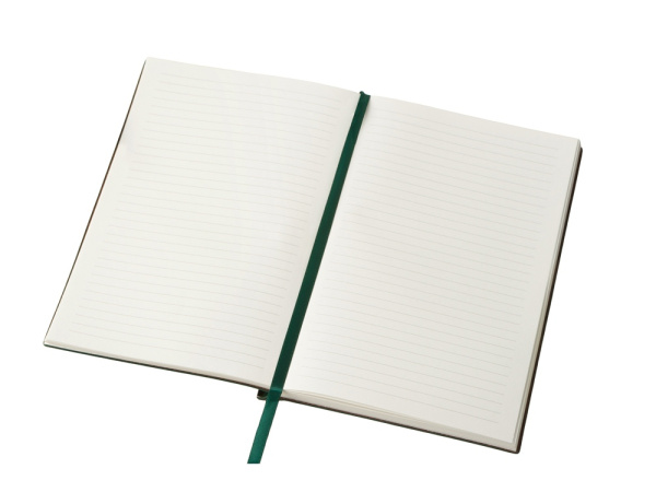 Блокнот А5 Scribe, гибкая обложка, 96 листов 80 гр/м2, зеленый