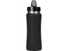 Бутылка для воды Bottle C1, сталь, soft touch, 600 мл, черный
