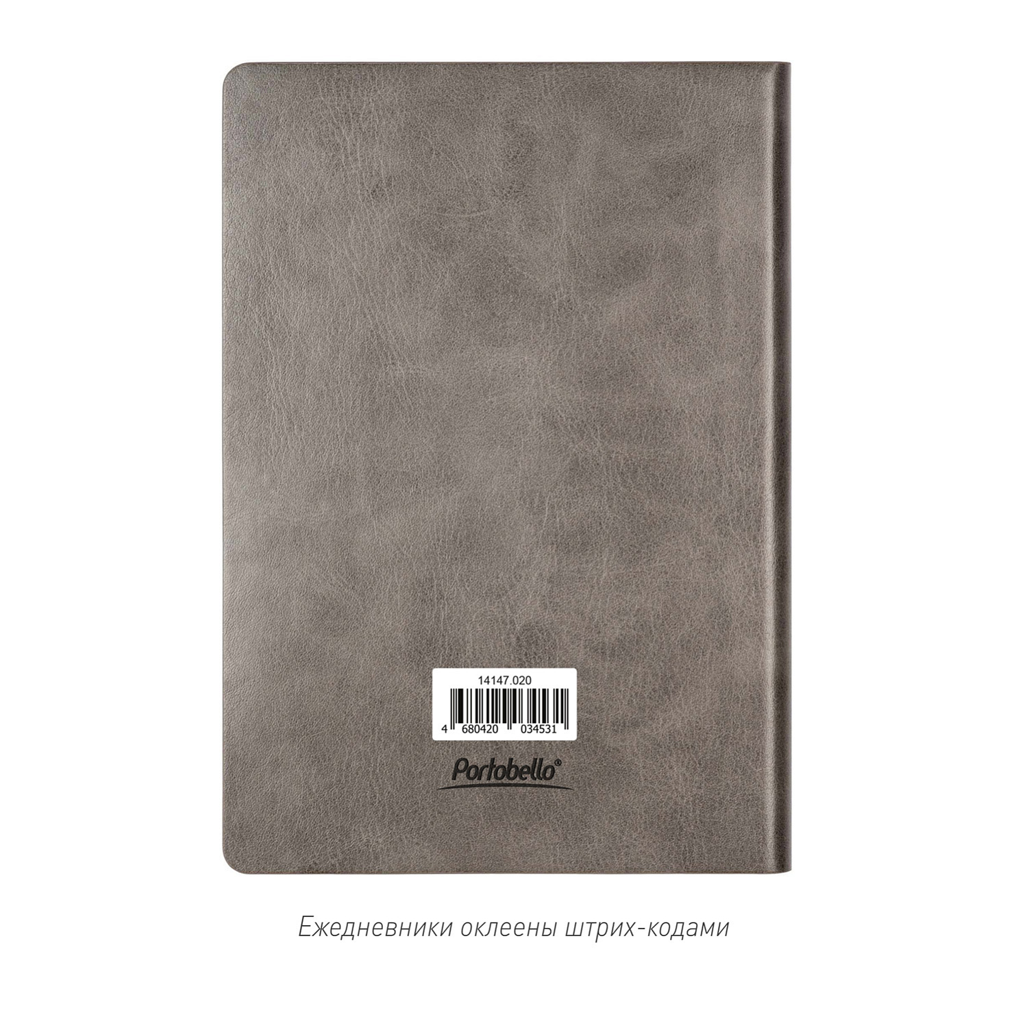 Ежедневник Voyage недатированный, серый