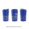 Термостакан "Eclipse" 400 мл, покрытие пудра, синий