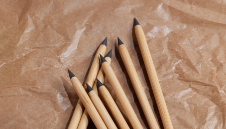 Вечный карандаш "Groot" с ластиком, бамбук