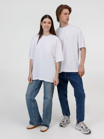 Футболка из бифлекса Morfiss, белая, размер XS/S