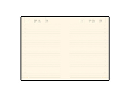 Ежедневник А5 недатированный Trend, бирюзовый