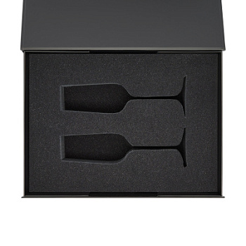 Ложемент под 2 бокала для шампанского в среднюю коробку-трансформер (арт. 695721)