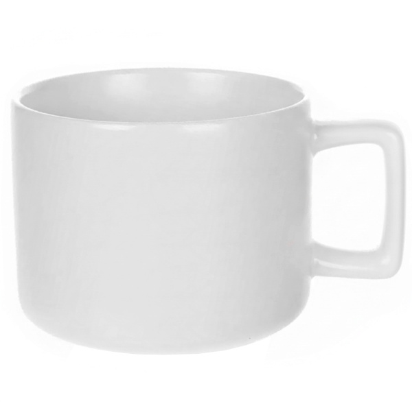 Кружка керамическая Geometry, белая