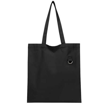 Сумка для покупок LUMISSA 325 г/м² с ремувкой, чёрный/белый