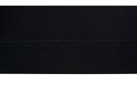 Свитшот оверсайз Lisbon унисекс, черный