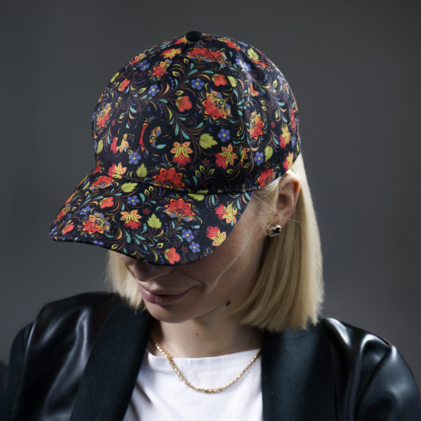 Образец бейсболка CUSTOM MERCH, 5 клиньев, застёжка на липучке