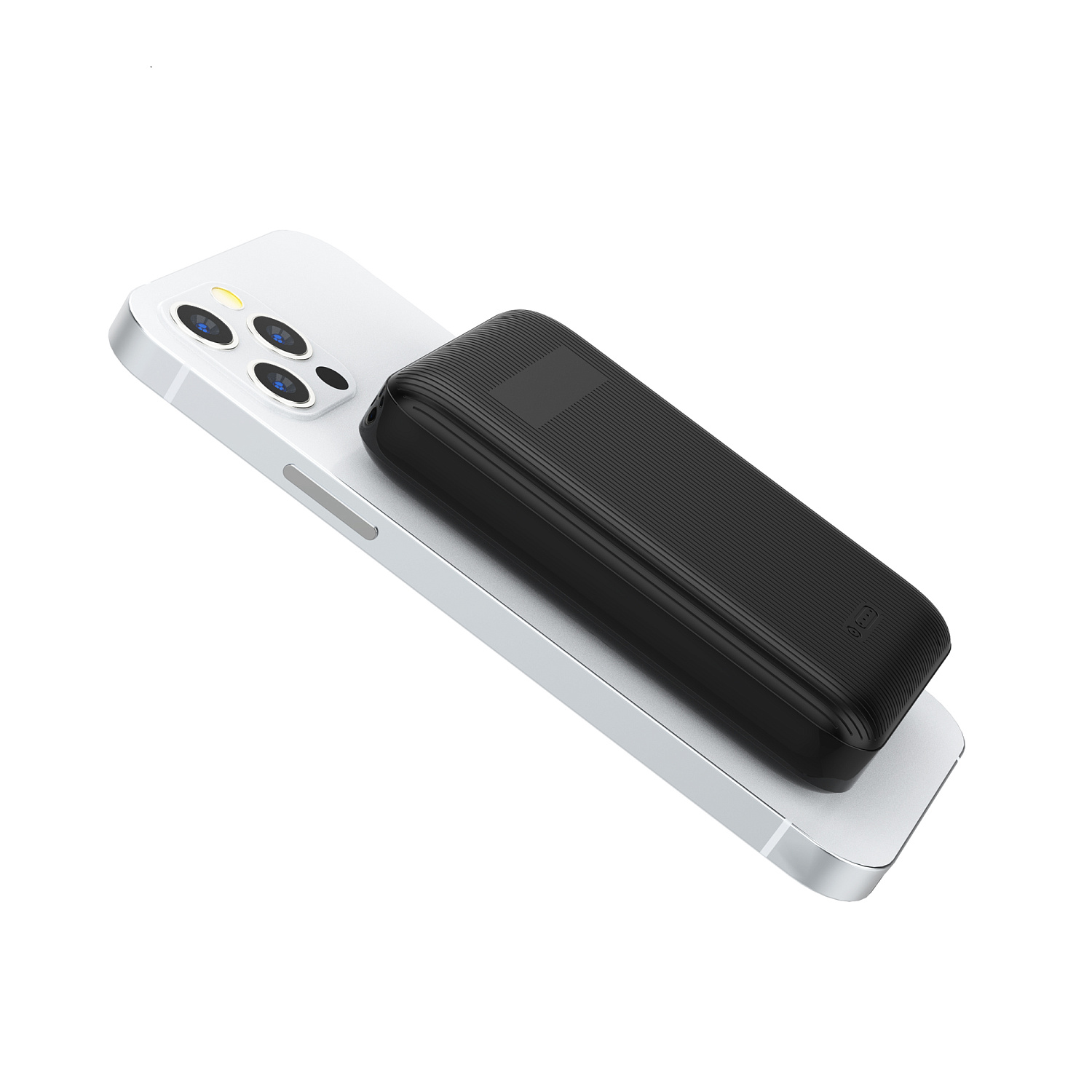 Беспроводное магнитное ЗУ "Forsage SOFTTOUCH", 8000 mAh с быстрой проводной (20W) и беспроводной (15W) зарядкой, покрытие soft touch Беспроводное магнитное ЗУ "Forsage SOFTTOUCH", 8000 mAh с быстрой проводной (20W) и беспроводной (15W) зарядкой, покрытие soft touch