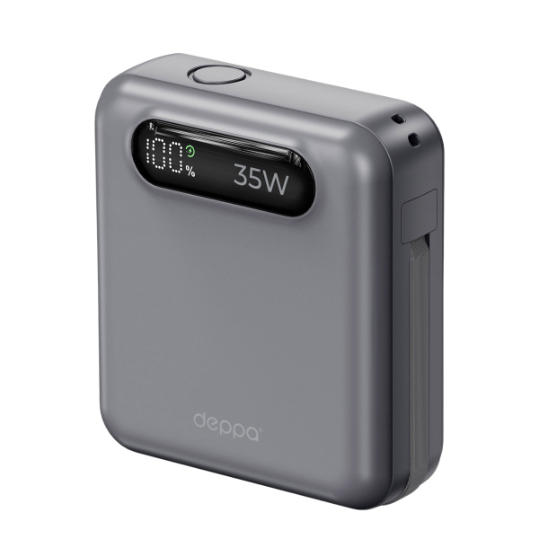 Внешний АКБ NRG Turbo Cable 10000 mAh, 35Вт