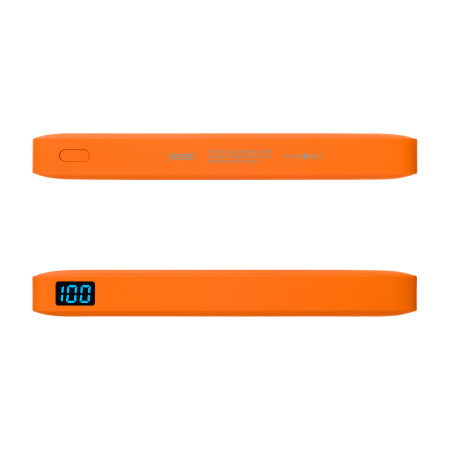 Внешний аккумулятор с подсветкой Ancor Plus 10000 mAh, оранжевый