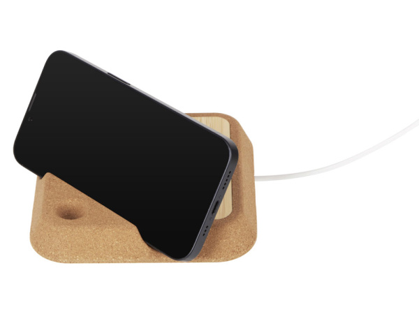 Беспроводное зарядное устройство Tetra, 15 Вт Беспроводное зарядное устройство Tetra, 15 Вт