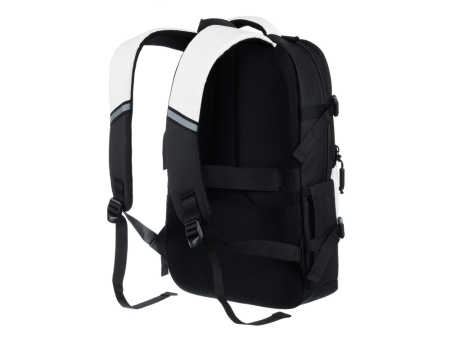 Рюкзак спортивный TORBER Xtreme 18, белый/чёрный, 31 х 12 х 46 см, 17л