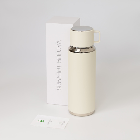 Термос Oslo, бежевый