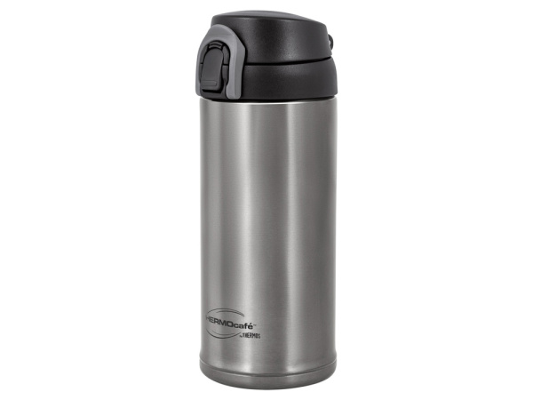 Термос из нерж. стали тм ThermoCafe TC-350T (Dark Grey), 0.35L, серый
