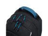 Рюкзак TORBER РАКЕТА с отделением для ноутбука 15.6, чёрный/синий, нейлон, 32 х 14 х 50 см, 22л