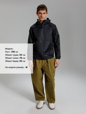 Куртка унисекс Nordvind WR, черная, размер S