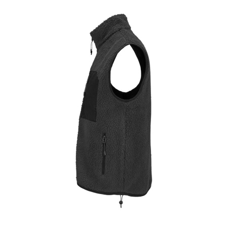 Жилет унисекс Fury BW, темно-серый (графит), размер 3XL