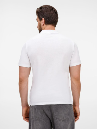 Рубашка поло унисекс Tervise, белая, размер S