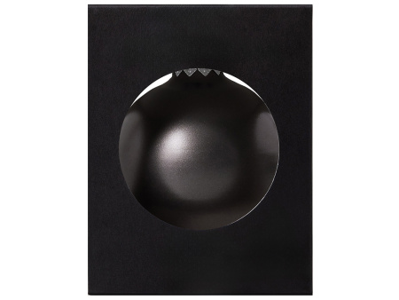 Стеклянный елочный шар Christmas bauble, черный металлик, с серебристым колпачком в черной коробке