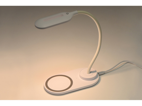 Настольный светильник с беспроводной зарядкой Flamp Настольный светильник с беспроводной зарядкой Flamp