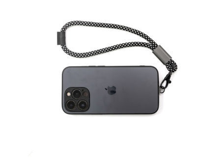 Ремешок-держатель для телефона на запястье Lany Wristband Eco, серый