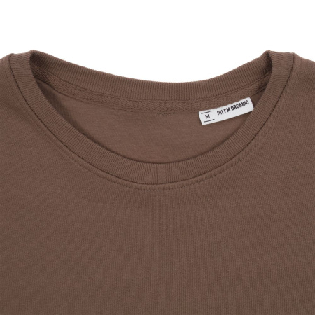 Свитшот женский BNC Inspire (Organic), серо-голубой, размер XS