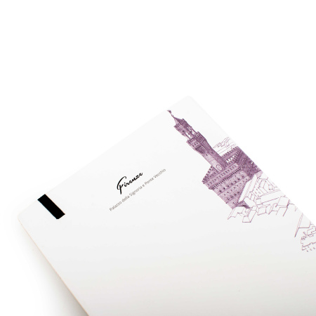 Блокнот линованный Pininfarina ITALIAN BEAUTY FIRENZE из каменной бумаги, А5