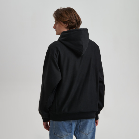 Худи релакс унисекс Адвенче (Adventure), черный, размер 3XL/4XL