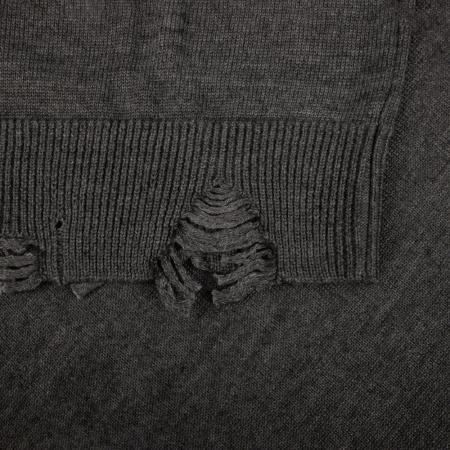 Свитер оверсайз Tricksy Net Grunge на заказ, полушерсть, размер L/XL