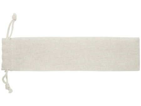 Набор столовых приборов из нержавеющей стали и бука Root из 5 предметов - Натуральный