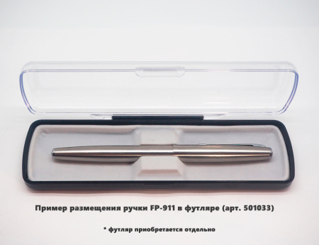 Ручка перьевая, металлическая, серебристая, Grand CARRERA