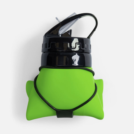 Складная бутылка для воды Langfossen, зеленое яблоко