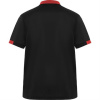 Футболка поло SAMURAI мужская, ЧЕРНЫЙ/КРАСНЫЙ S