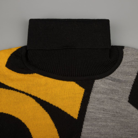 Свитер оверсайз на заказ Tricksy Net, полушерсть, размер L/XL