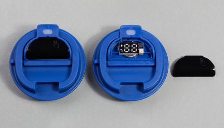 Термостакан "Legend" 390 мл с индикацией температуры, покрытие пудра