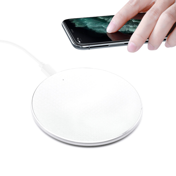 Беспроводное зарядное устройство Flappy 10W, белый Беспроводное зарядное устройство Flappy 10W, белый