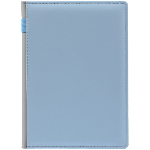Ежедневник Spain Shall, недатированный, голубой с серым