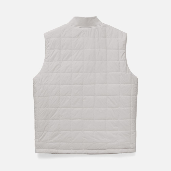 Жилет унисекс Warmbridge, светло-серый, размер S