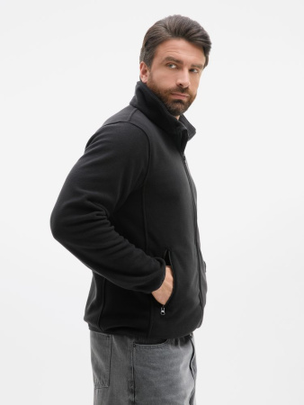 Куртка флисовая унисекс Ben Mac, черная, размер 3XL