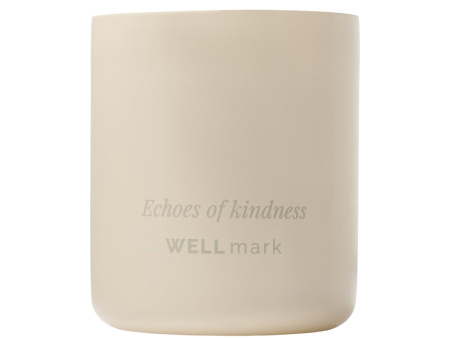 Ароматическая свеча Wellmark Echoes of Kindness- Ecru бежевый