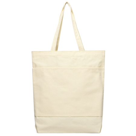 Сумка для покупок JETTA с карманами 325 г/м², натуральная