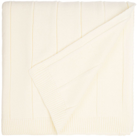 Плед Bambolay, молочно-белый