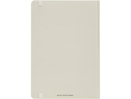Блокнот в твердом переплете Karst формата A5, бежевый