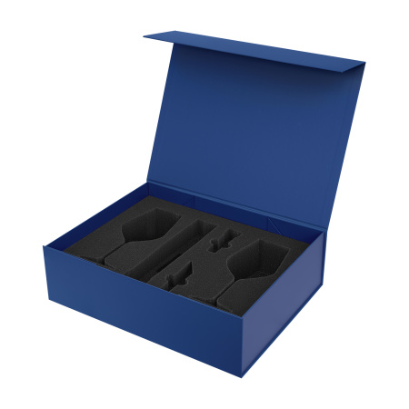 Ложемент под 2 бокала для вина + набор для вина Сакраменто (Sacramento) в большую коробку-трансформер (арт. 695722)