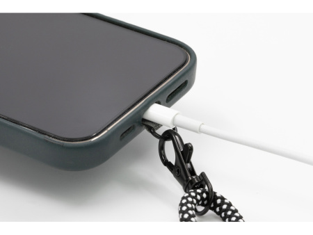 Ремешок-держатель для телефона на запястье Lany Wristband Eco, серый