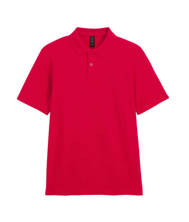 Футболка поло SOFTSTYLE ADULT DOUBLE PIQUE, ГРАФИТОВЫЙ 3XL